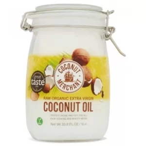 Coconut Merchant Latched Lid Organic EV Coconut Oil 1000ml