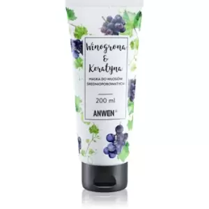 Anwen Grapes & Keratin Regenerating Mask for Hair Medium Porosity 200ml