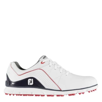 Footjoy Pro Spikeless Mens Golf Shoes - White