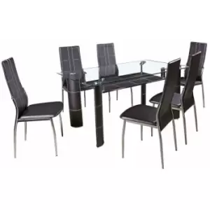 Barcelona Dining Set With 6 Chairs