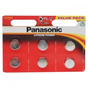 Panasonic CR2032 3V Coin Cell Batteries