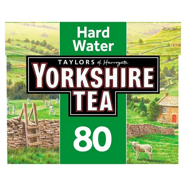 Yorkshire Tea Hard Water 80x Tea Bags