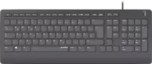 SPEEDLINK SL-640009-BK keyboard USB QWERTZ German Black