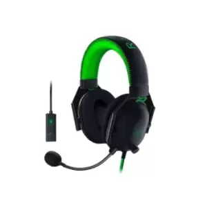 Razer BlackShark V2 Headset Wired Head-band Gaming Black Green