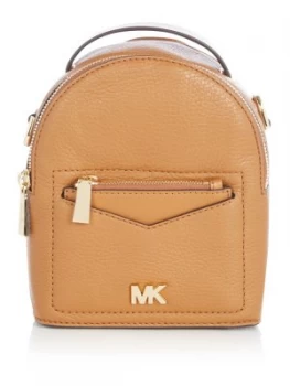 Michael Kors Jessa XS covertible backpack bag Tan