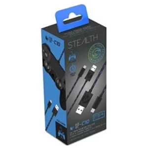 Stealth C10 PS4 Twin Play & Charge Cables (2x3m)