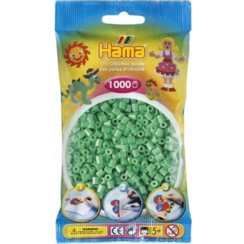 Hama - 1000 Beads in Bag (Light Green)