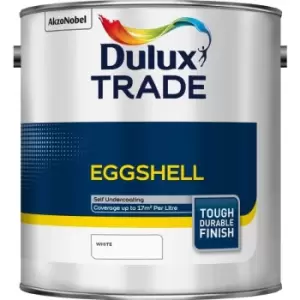 Dulux Trade Eggshell - White - 2.5L - White