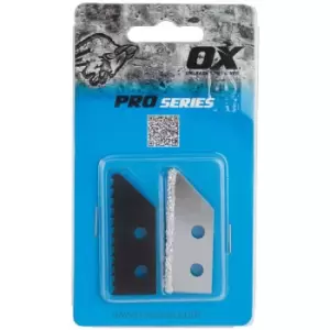 OX Pro Grout Remover Replacement Blades 50mm - (2 Pack)