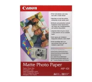 Canon A4 Matte Photo Paper 50 Sheets