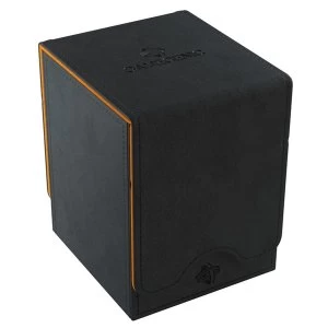 Gamegenic Squire 100+ XL Deck Box - Black & Orange