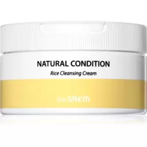 The Saem Natural Condition Rice Deep-Cleansing Cream for Radiance and Hydration 300ml