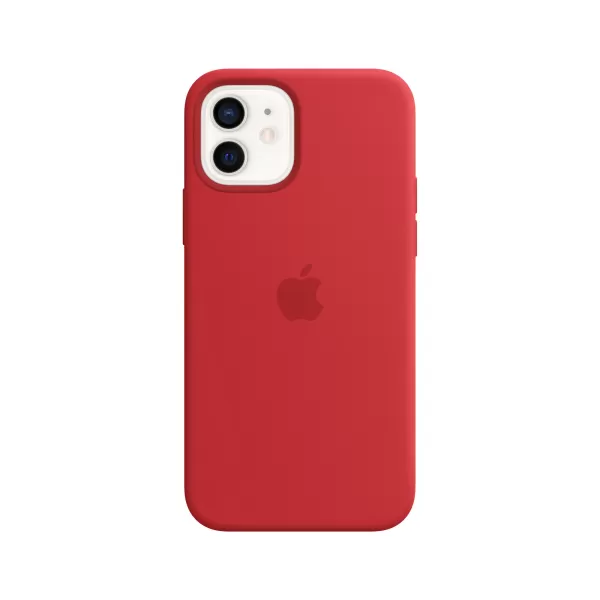 iPhone 12/12 Pro Apple Silicone Case with MagSafe MHL63ZM/A - Red