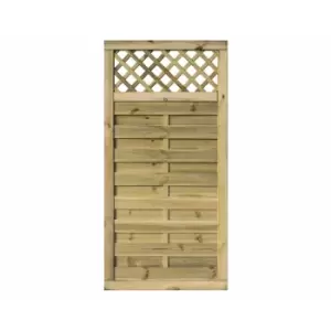 Rowlinson Halkin Garden Screen Fencing or Gate 3ft x 6ft Pack of 3, Natural