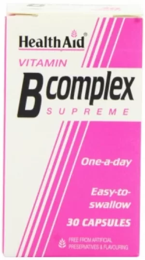 Health Aid Vitamin B Complex Supreme 30 Capsules