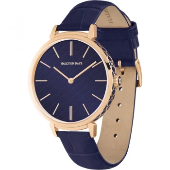 Agama Sport Navy & Rose Gold Watch