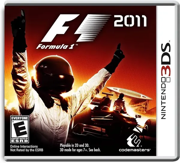 F1 2011 Nintendo 3DS Game