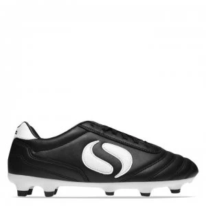 Sondico Strike Soft Ground Football Boots - Black/White