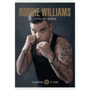 Robbie Williams 2022 A3 Calendar