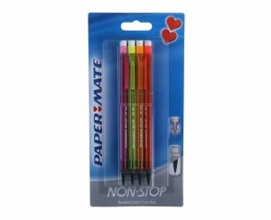Paper Mate Mechanical Pencils 0.7mm Pack of 4 Assorted