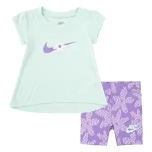 Nike Bike Short Set Baby - Purple