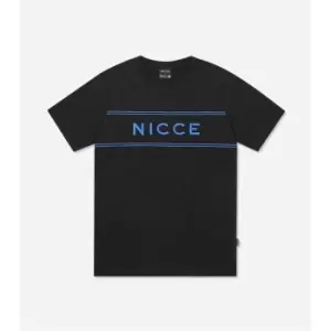 Nicce Nicce Ferndale T-Shirt Mens - Black