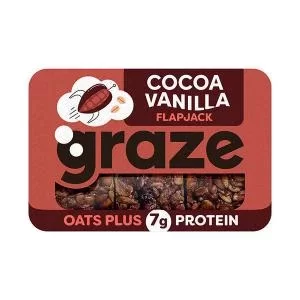 Graze Cocoa Flapjack Punnet Pack of 9 C002643 PX70096