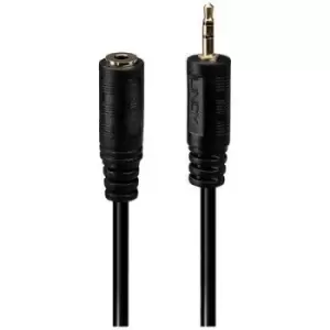 LINDY 35698 35698 Jack Audio/phono Adapter [1x Jack plug 2.5mm - 1x Jack socket 3.5 mm] Black