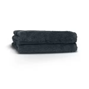 Loft Combed Cotton 2 Pack Face Cloth Slate
