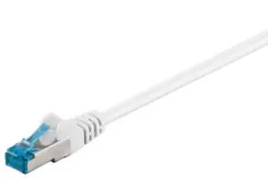 Goobay CAT 6A Patch Cable, S/FTP (PiMF), white, 20 m