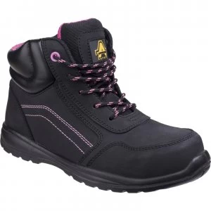 Amblers Mens Safety AS601 Lydia Composite Safety Boots Black Size 6.5