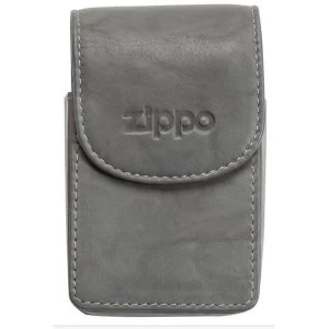 Zippo Leather Cigarette Case Grey