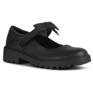 Geox Girls Casey Ballerina Leather School Shoes UK Size 13 (EU 32)