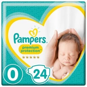 Pampers New Baby Size 0 24 Nappies