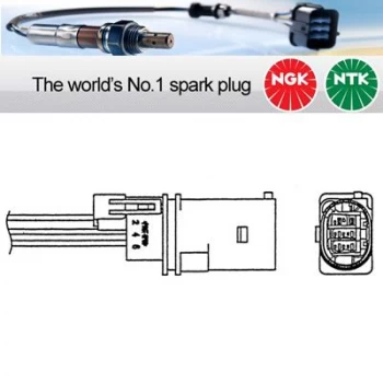 1x NGK NTK Oxygen O2 Lambda Sensor LZA07-AU2 LZA07AU2 (0026)