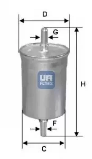 31.515.00 UFI Fuel Filter Petrol