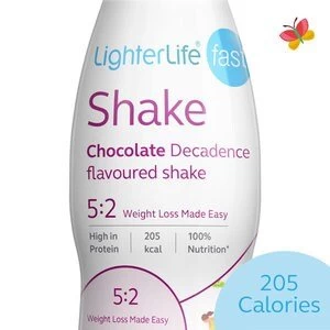 52 LighterLife Fast Chocolate Decadence Flavour Shake