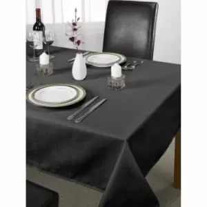 Green & Sons Table Cloth Chequers 60 X 84" Black