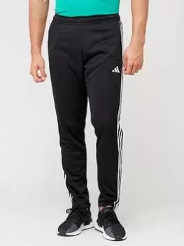 adidas Performance Train Essentials 3-Stripes Training Joggers - Black/White Size M Men