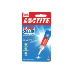 Loctite Super Glue Pure Gel, Tube 3g