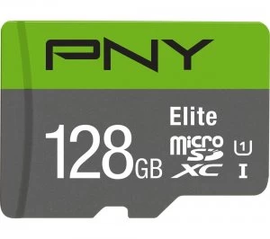 PNY Elite 128GB MicroSDXC Memory Card