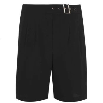 Biba Belted City Shorts - Black