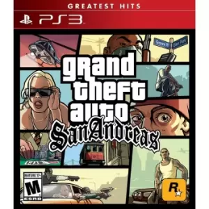 Grand Theft Auto San Andreas Greatest Hits PS3 Game