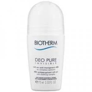 Biotherm Deo Pure Invisible 48h Antiperspirant Roll-On With Soothing Complex 75ml