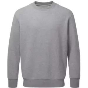 Anthem Unisex Adult Marl Organic Sweatshirt (3XL) (Grey Marl)
