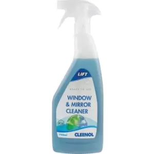 Cleenol lift glass & mirror cleaner 750ml - Autosol