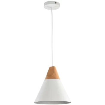 Maytoni Lighting - Bicones Dome Ceiling Pendant Lamp White, 1 Light, E27