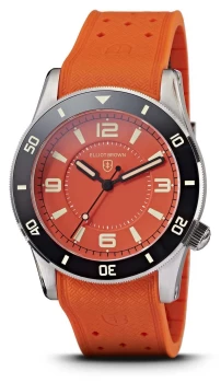 Elliot Brown 929-104-R55S Bloxworth 3 Hand Orange Dial Watch