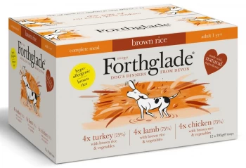 Forthglade Complete Meal Dog Saver Packs - Adult Grain Free Turkey with Sweet Potato & Vegetables (36 x 395g)