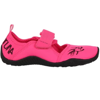 Hot Tuna Splasher Strap Childrens Aqua Water Shoes - Pink/Black/Wht